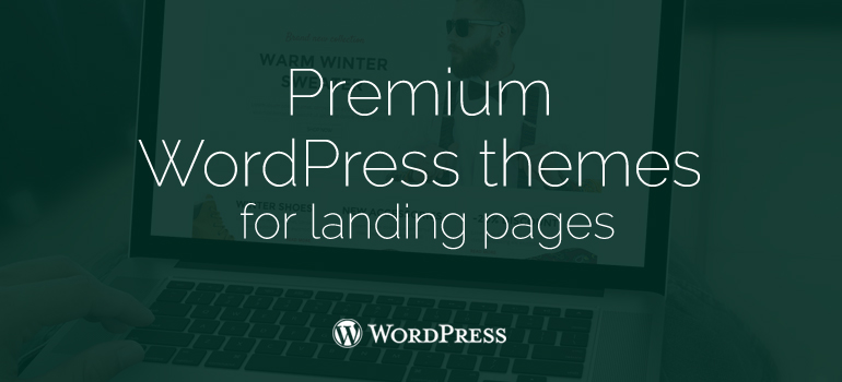 8Theme offers design trends in premium WordPress themes for landing pages