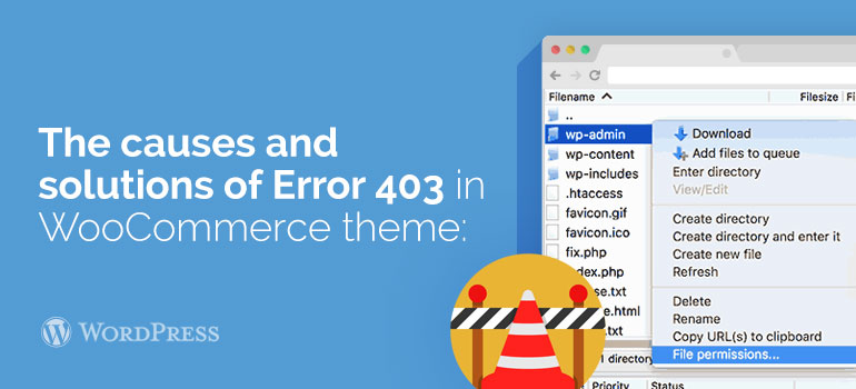 How to fix a 403 Forbidden Error in WordPress
