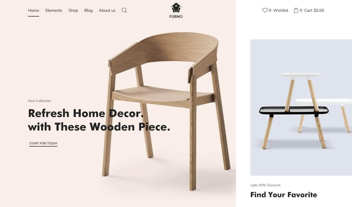 Wcom - Modern Furniture WooCommerce